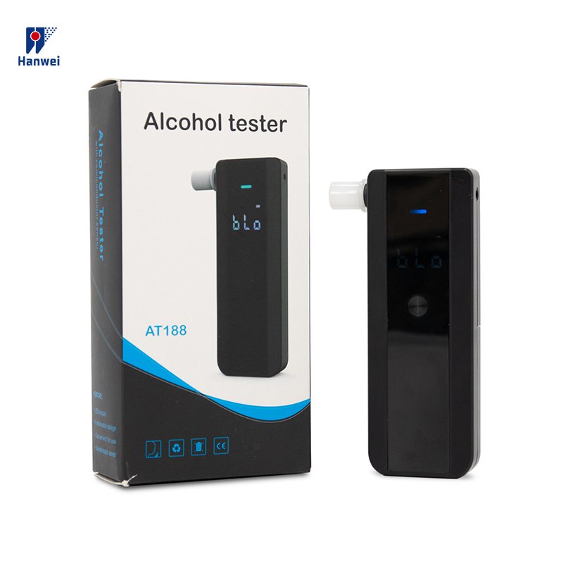 AT188 Pocket Alcohol Breathalyzer Tester Machine For Sale