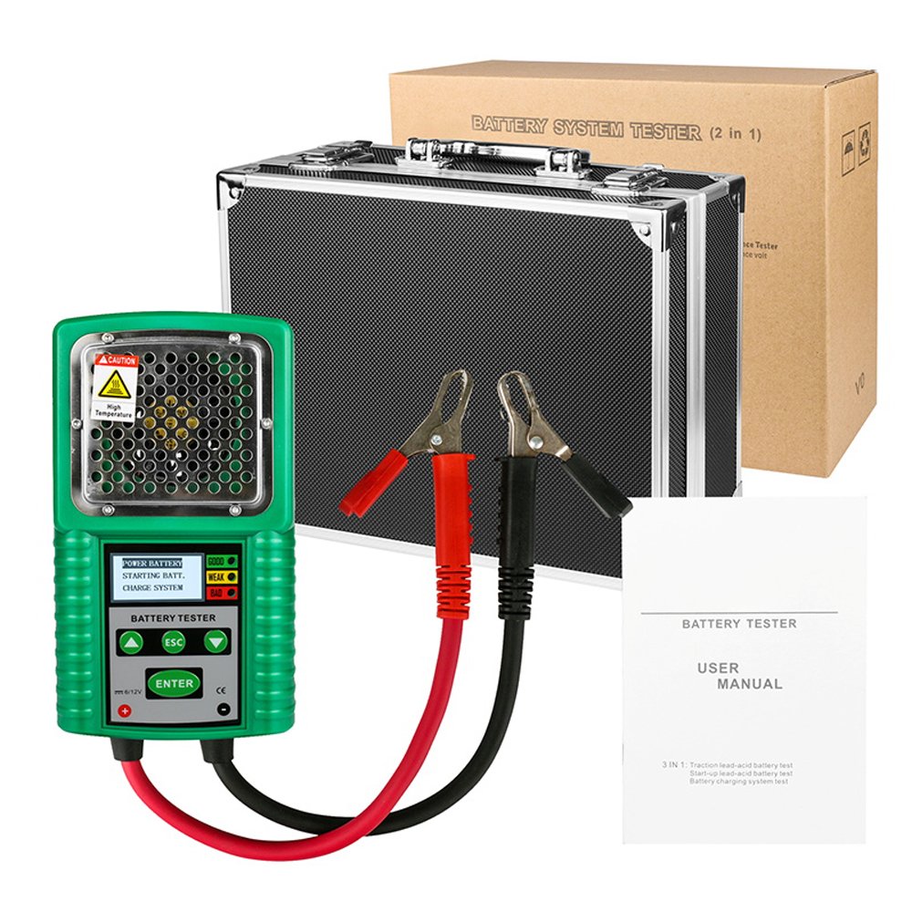 DUOYI DY226 Car Battery Tester 6V 12V DC UPS Automotive Solar Energy Storage Marine Battery Check Quick Charging Analyzer Tester