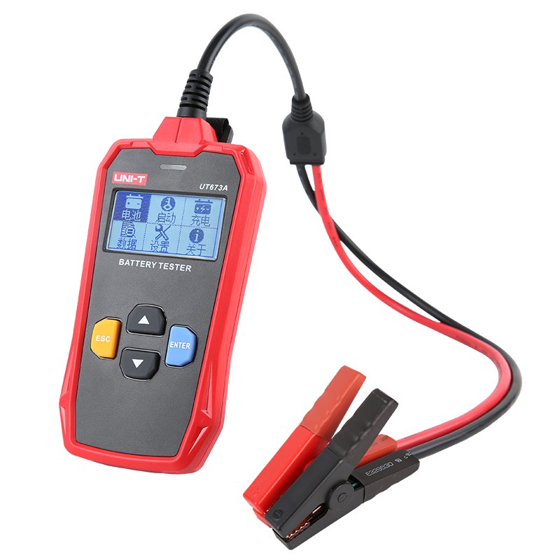 UT673A Car Battery Tester Charger Analyzer 12V 24V Voltage Battery Test Car Battery Tester Charging Scanner Tool