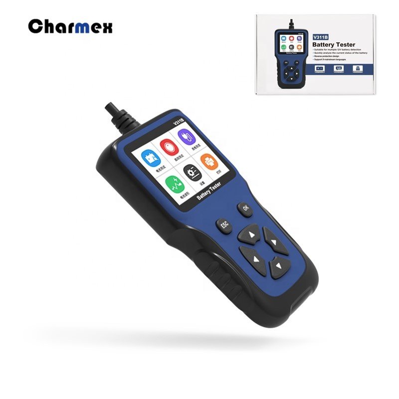 Charmex Battery Tester 12V General Battery Testers Car Battery Tester for automobile