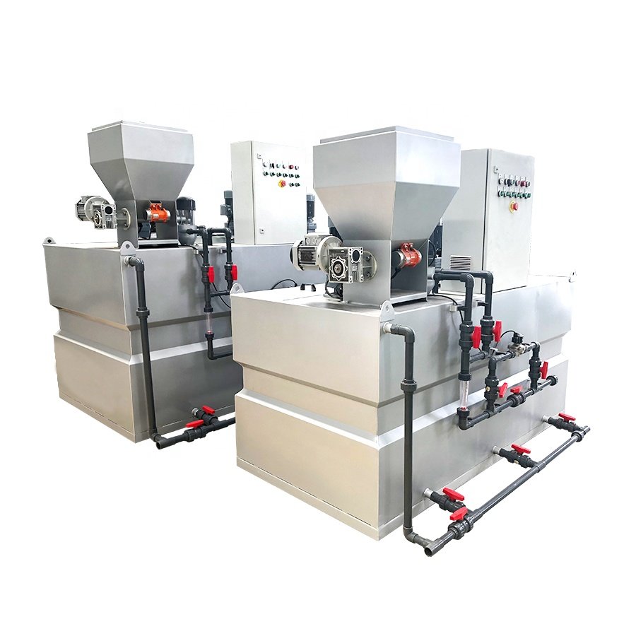 Automatic PAM PAC Gravimetric Liquid Polymer Chemical Powder Dosing System