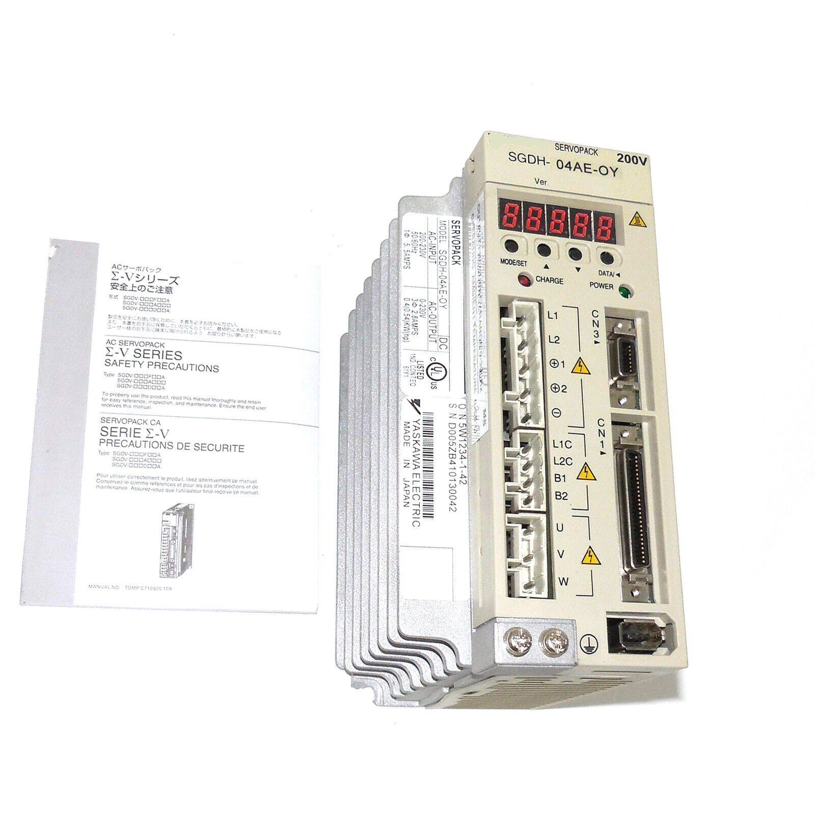 New SGDH-04AE-OY AC Servo Drive PLC PAC & Dedicated Controllers Product