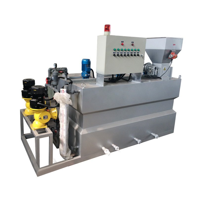 PAC/PAM Automatic Dosing Device Integrated Dosing System for Dissolving Dosing And Stirring Sewage Treatment Equipment