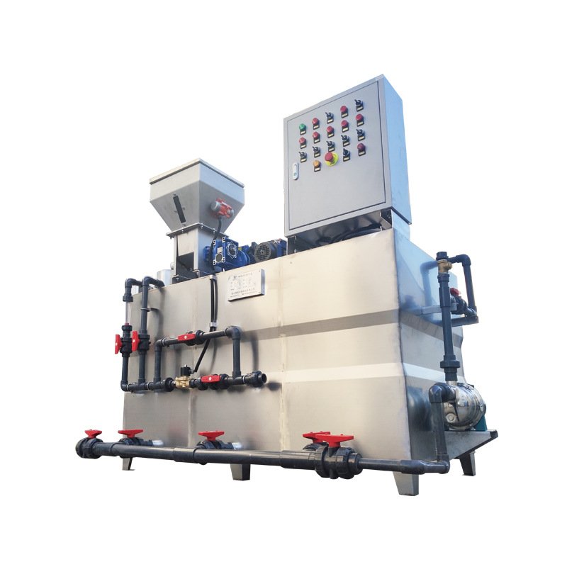 PAC/PAM Automatic Dosing Device Integrated Dosing System for Dissolving Dosing And Stirring Sewage Treatment Equipment