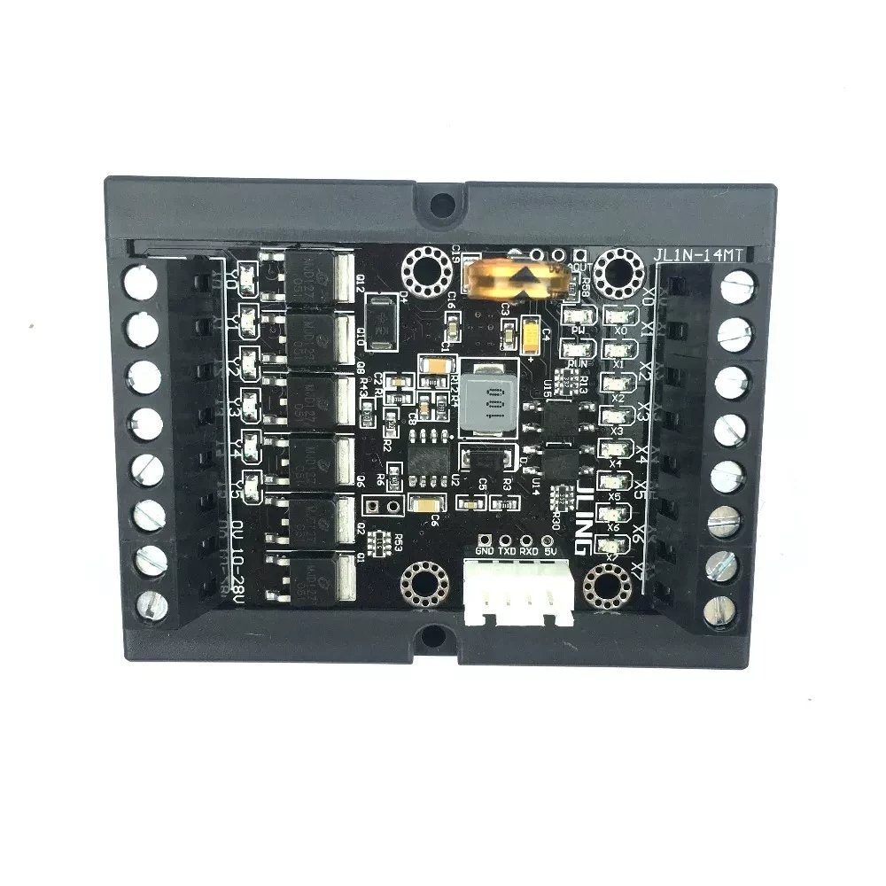 Automation device PLC FX1N-14MR board relay module delay module plc programmable logic controller Wide supply voltage 10-28VDC