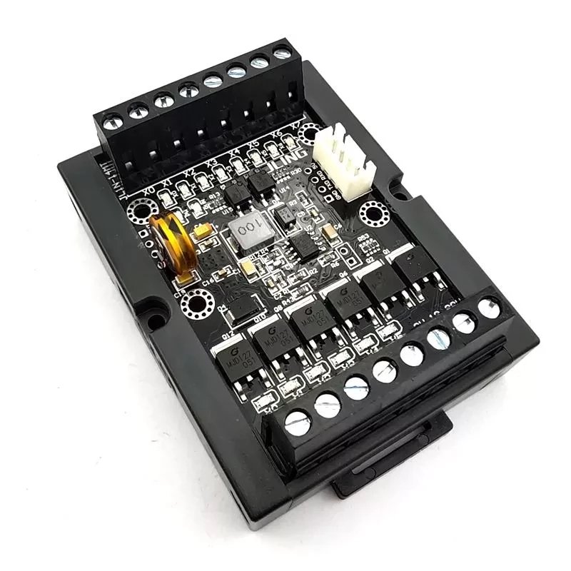 Automation device PLC FX1N-14MR board relay module delay module plc programmable logic controller Wide supply voltage 10-28VDC