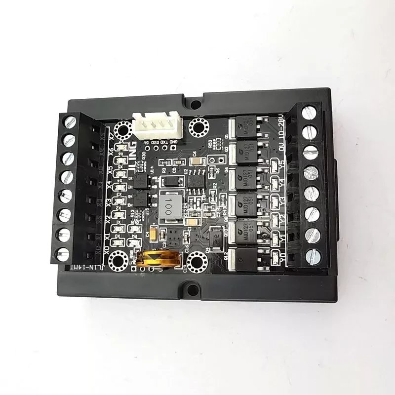 Automation device PLC FX1N-14MR board relay module delay module plc programmable logic controller Wide supply voltage 10-28VDC