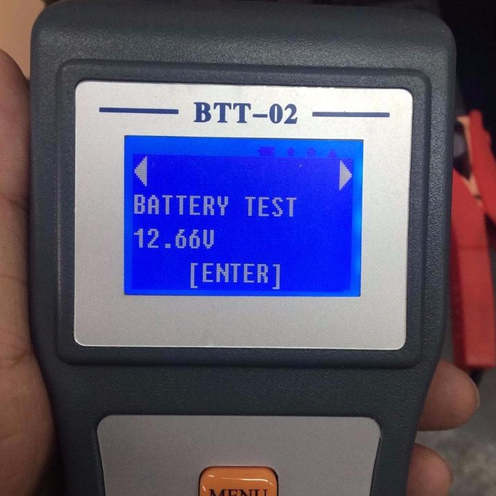heavy discharged battery tester/vehicle diagnostic tool
