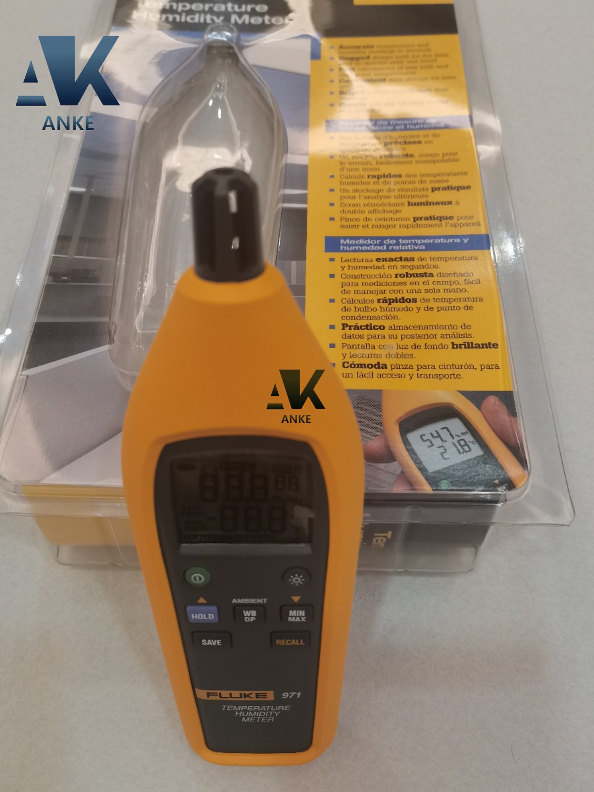 Fluke 971 Temperature Humidity Meter
