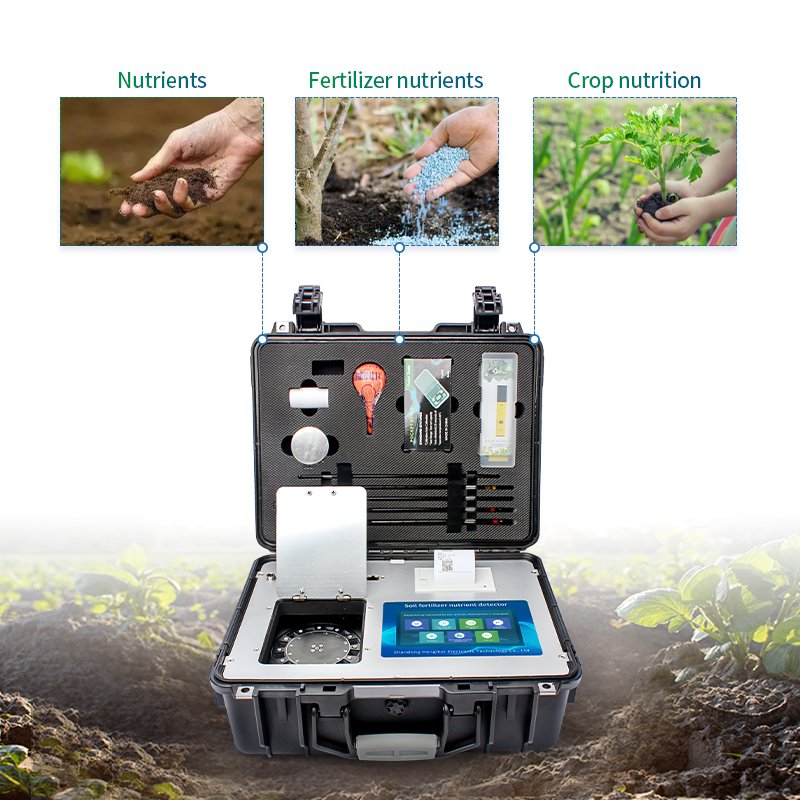 Soil testing equipment machine for agriculture soil tester soil nutrient tester fertility detector analysis