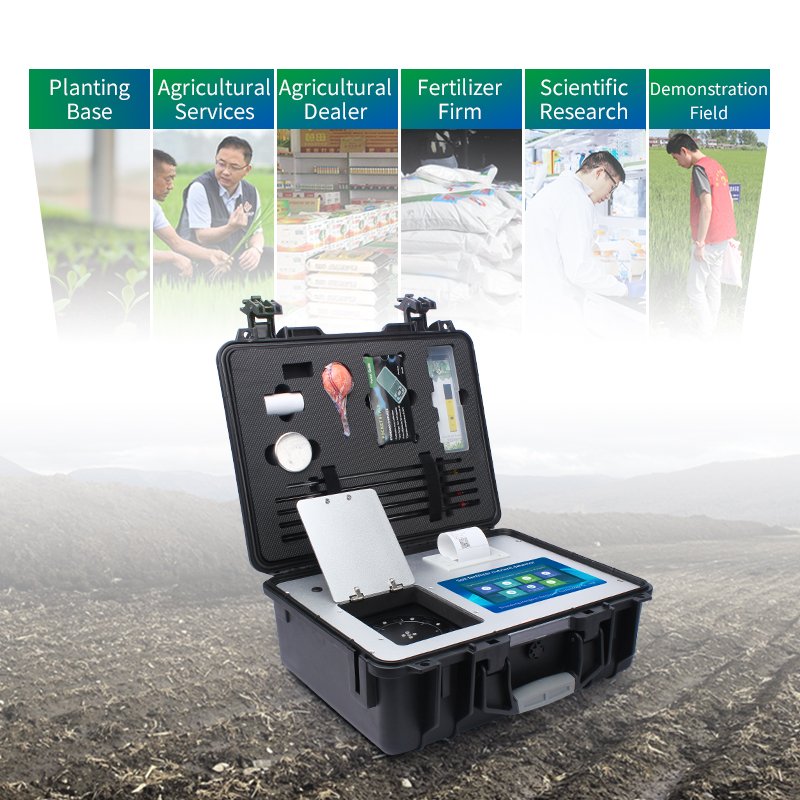 Soil testing equipment machine for agriculture soil tester soil nutrient tester fertility detector analysis