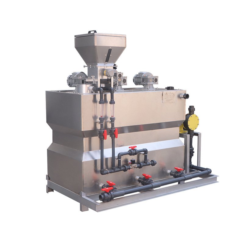 Integrated dosing device Stainless steel Automatic automatic polymer dosing system