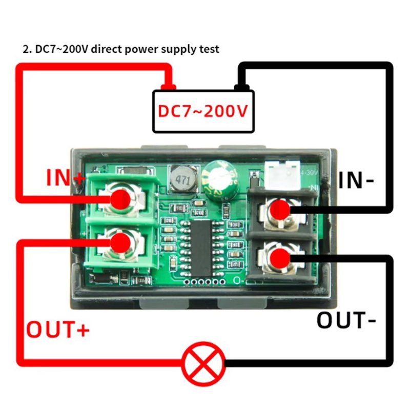 DC6-30V 20A Digital Voltmeter Ammeter 8in1 Multifunction Tester IPS Voltage Current Power Energy Battery Electricity Test Meter
