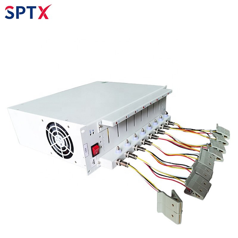8 Channels 5V 3A 6A Battery Cell Charge and Discharge Analyzer for 18650 Cylindrical Pouch Coin Cell EV Battery Capacity Tester