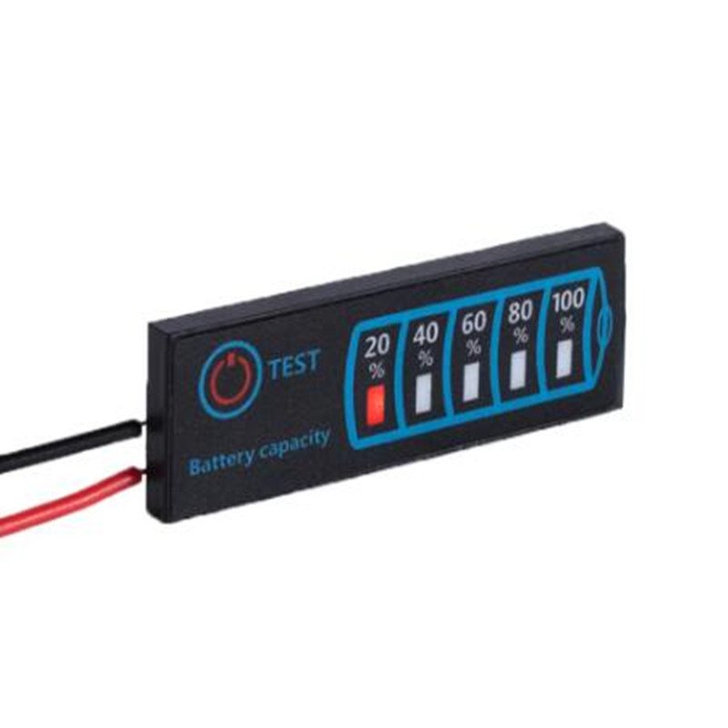 1-8S 18650 Li-ion Lipo Lithium 5-30V Lead Acid Battery Level Indicator Tester LCD Display Meter Module Capacity Voltage Meter