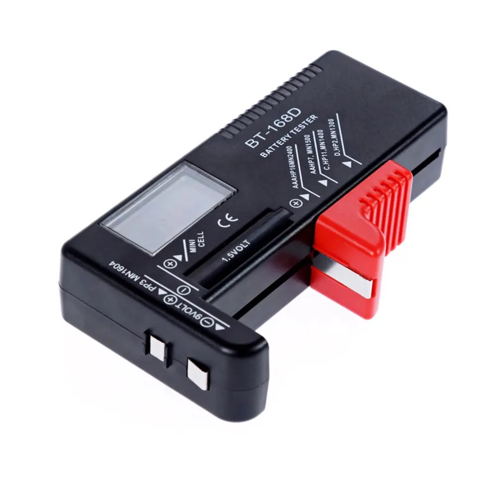BT-168D Battery Capacity Tester Button Cell Volt Checker Universal Battery Tester BT168D