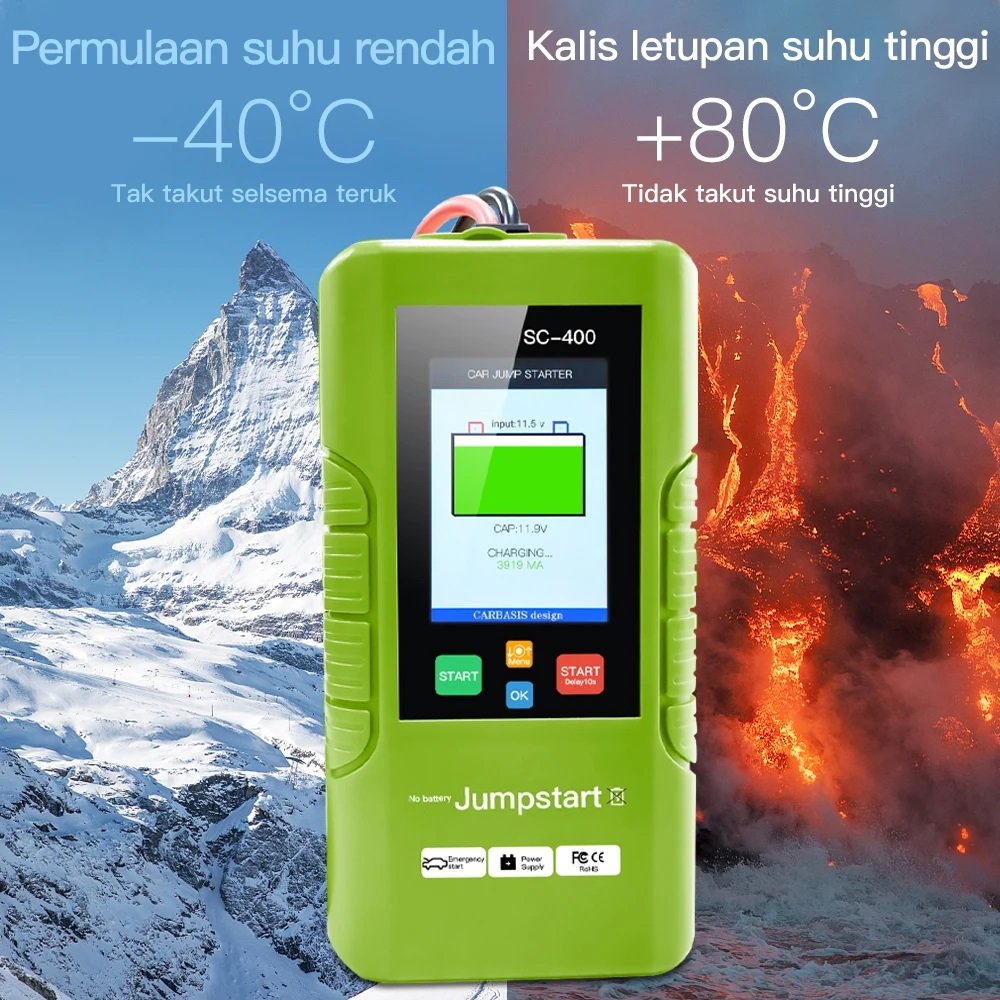 Multifunction 3 In 1 SC-400 Power Bank Electric Car Customizable Cars Battery Booster Jumper Power Bank Jump Starter