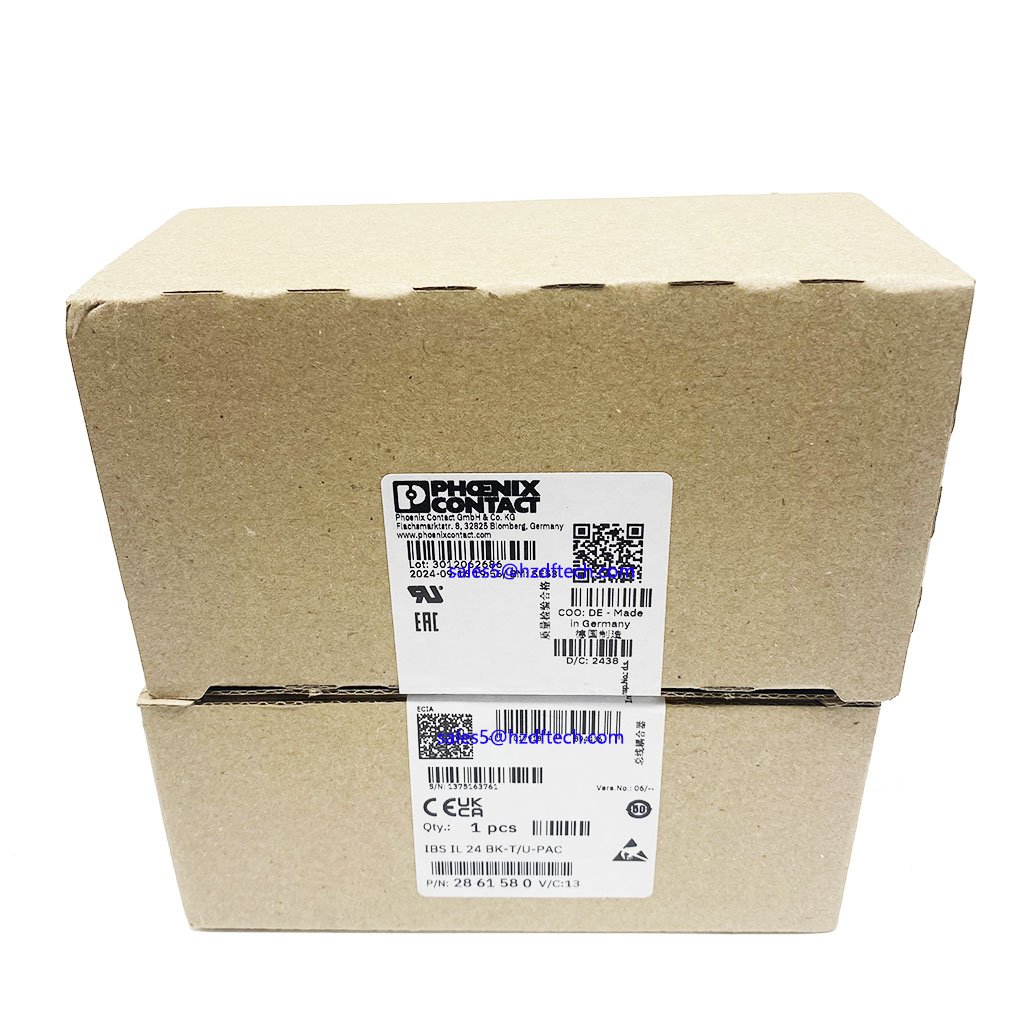 Brand New Original Ph-oenix IBS IL 24 BK-T/U-PAC - Bus coupler 2861580
