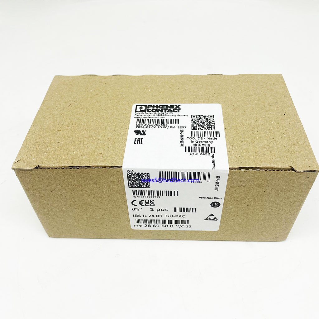 Brand New Original Ph-oenix IBS IL 24 BK-T/U-PAC - Bus coupler 2861580
