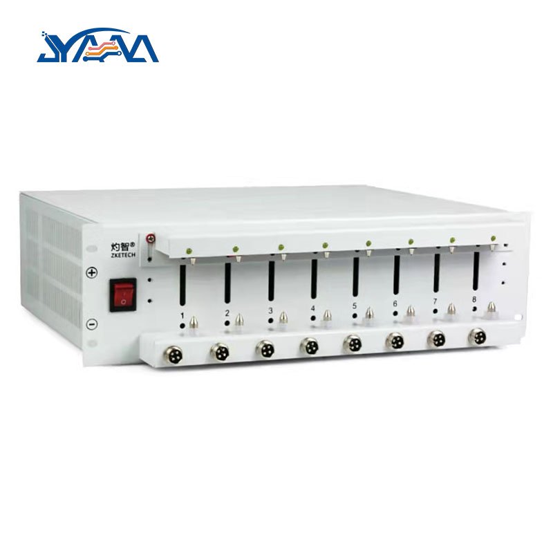 Zketech EBC-X 8-channel 10A charge 10a discharge 18650 32650 Battery Capacity EBC-X 8-channel Tester