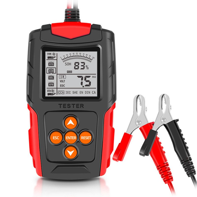 Lead acid battery tester 12V24V battery tester CCA internal resistance tester automotive battery analyzer