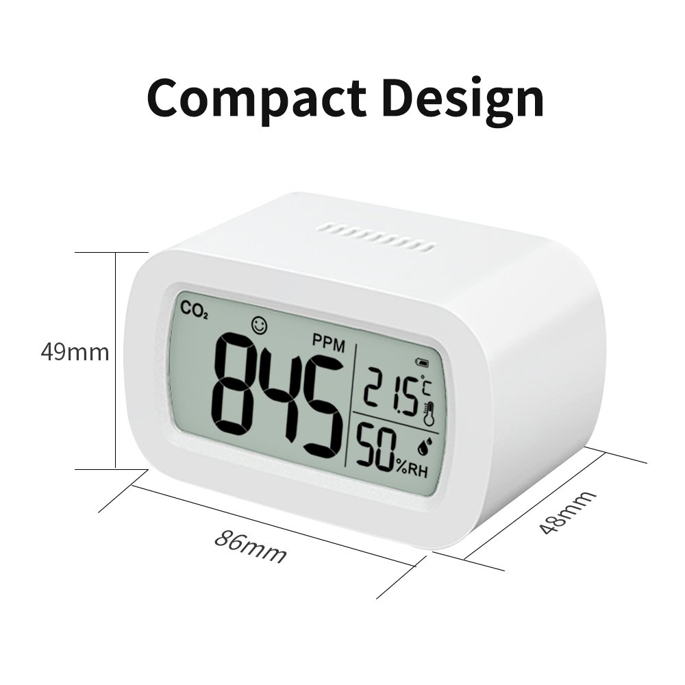 HAPTIME Wireless Air Quality Analyzer CO2 sensor gas detector Portable Monitor