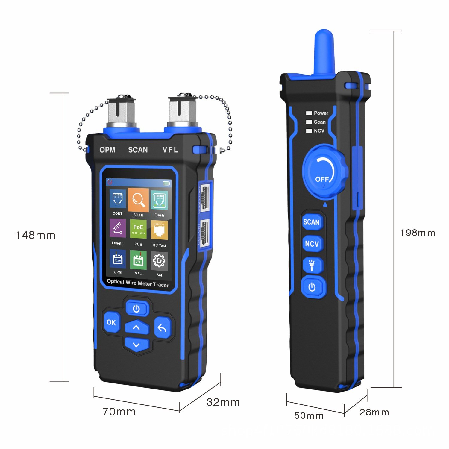 PM-8508 Multi-function RJ45 RJ11 Telephone LAN Cable Tester Electric Wire Tracker Tracer Line Finder