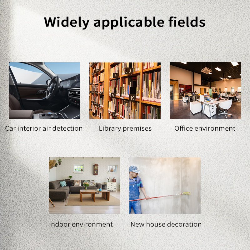 Factory JD3002 air gas analyzer CO2, TVOC, HCHO temperature humidity multifunctional detection