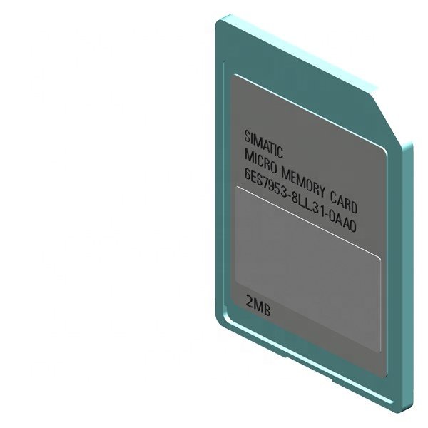 SIMATIC S7 Micro Memory Card P.S7-300/C7/ET 200 6ES7953-8LL31-0AA0 for PLC PAC & Dedicated Controllers