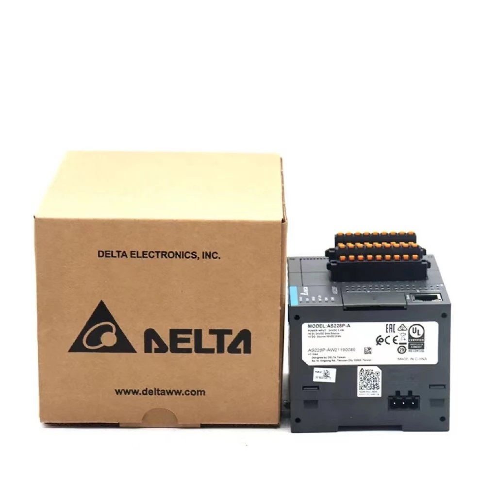 Brand Delta PLC AS228T-A AS228P-A AS228R-A AS332T-A AS320T-B AS320P-B 28 Point automation PLC PAC Programming Controller Plc