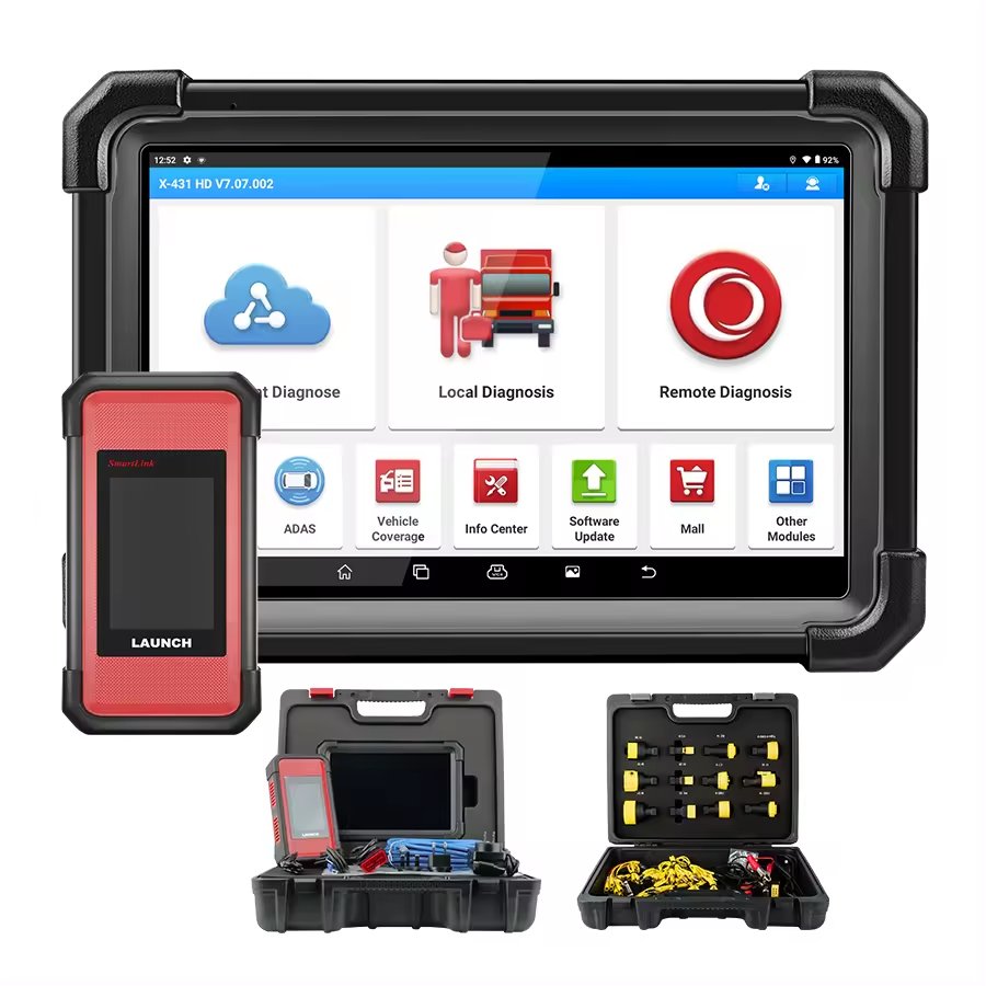 Launch X431 V+ SmartLink HD Heavy Duty Truck Diagnostic Tool for 24V Trucks