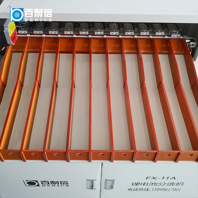 Lithium Battery Cell 18650 26650 32650 21700 Automatic Sorter Sorting testing batteries Machine for 18650 Cylindrical Battery