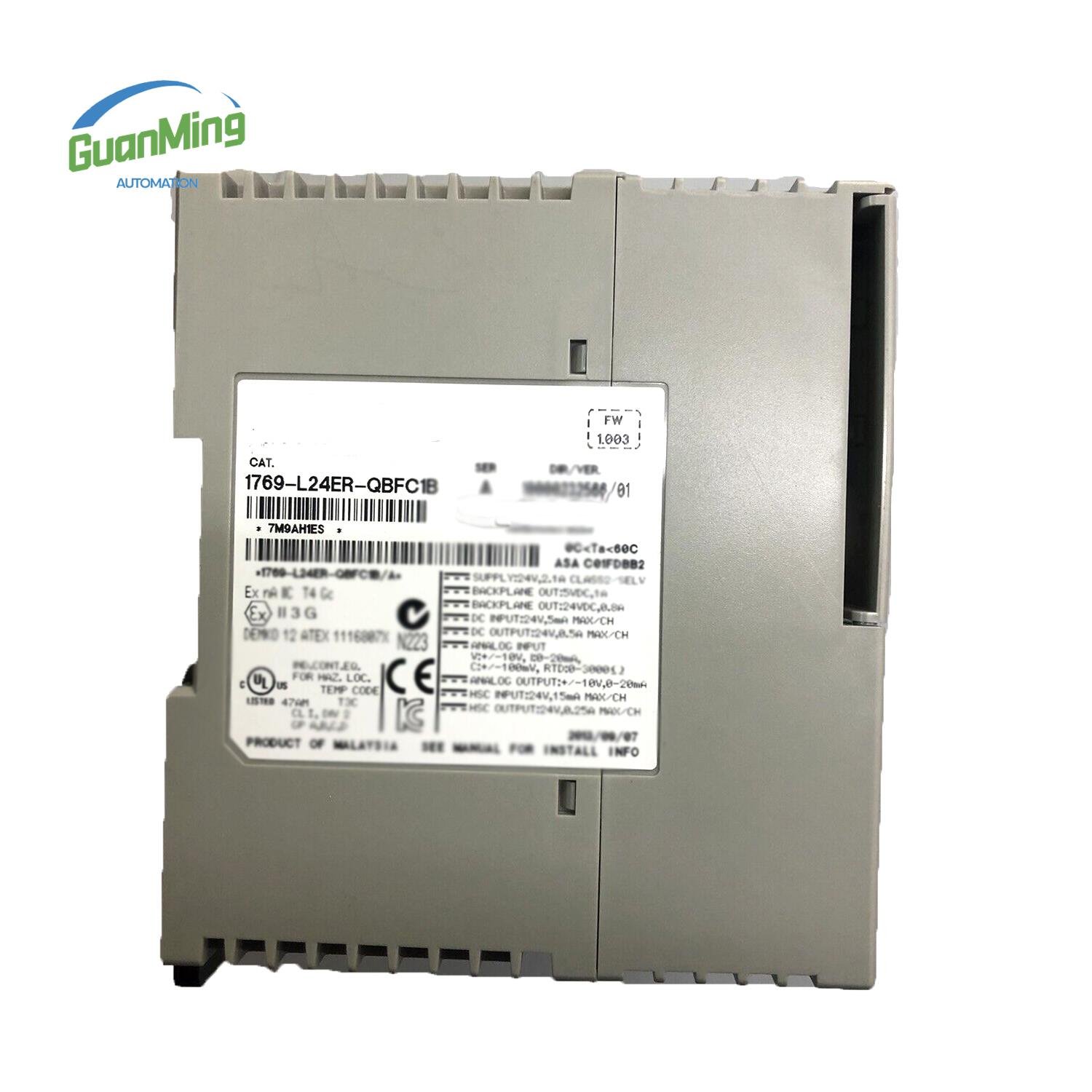 1769L24ERQBFC1B Ser A Analog Output Controller 1769 Series Plc Controller Supplier Brand New 1769-L24ER-QBFC1B