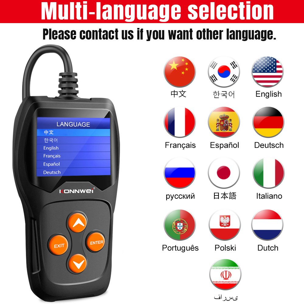 Universal Auto Battery Tester KONNWEI KW600 12V Car Battery CCA Tester Auto Starting Battery Special Inspecting Tools