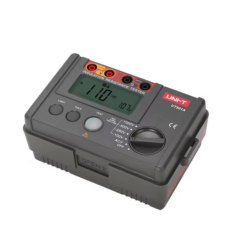 UNI-T UT501A/UT502A Insulation Resistance Tester 1000V 2500V Megohmmeter Ohm Tester Voltmeter Digital Ohmmeter
