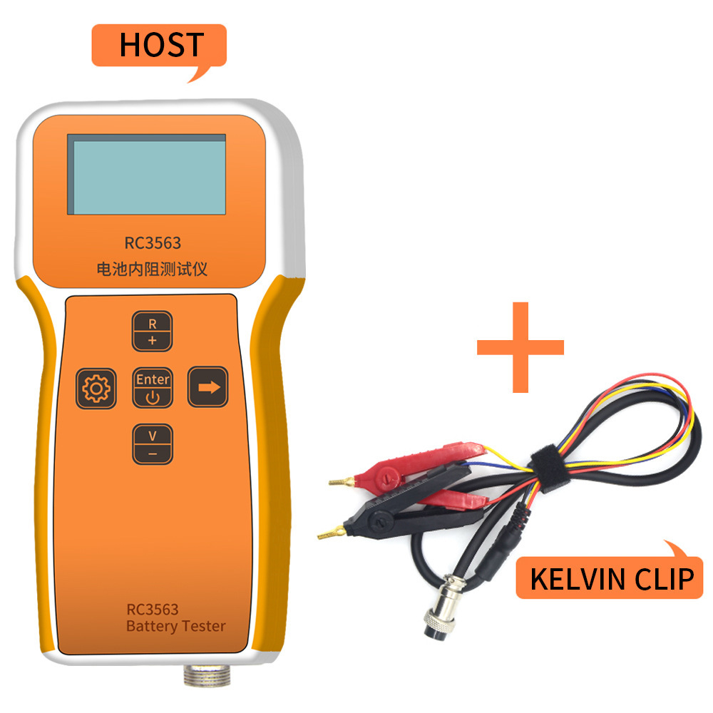 RC3563 Battery Internal Resistance Tester Internal Resistance Detector True Four-wire AC Lithium Nickel Chrome Battery Tester