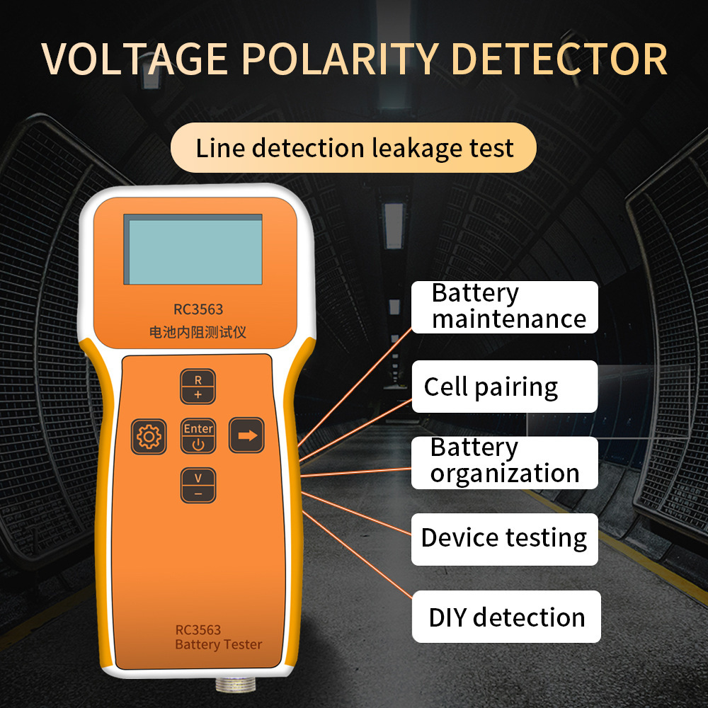RC3563 Battery Internal Resistance Tester Internal Resistance Detector True Four-wire AC Lithium Nickel Chrome Battery Tester