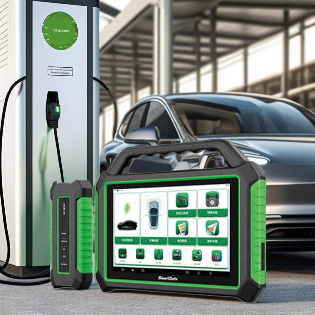 iSmartEV EV Vehicle Car Scanner P01 For TESLA For BYD Battery Pack Detector Tester Instrument Fault Equipment