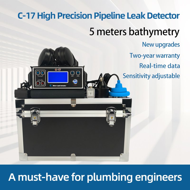 BONDI C-17 Universal Underground Pipeline Water Leak Detector For Detecting Underground Water Pipeline Leakage