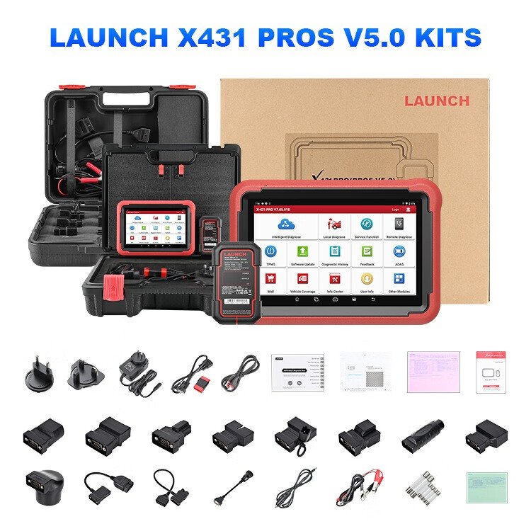 Hot Sale Launch X431 Pros V5.0 Automotive OBD2 Scanner Tool for All Cars Battery Tester and Diagnostic Analyzer
