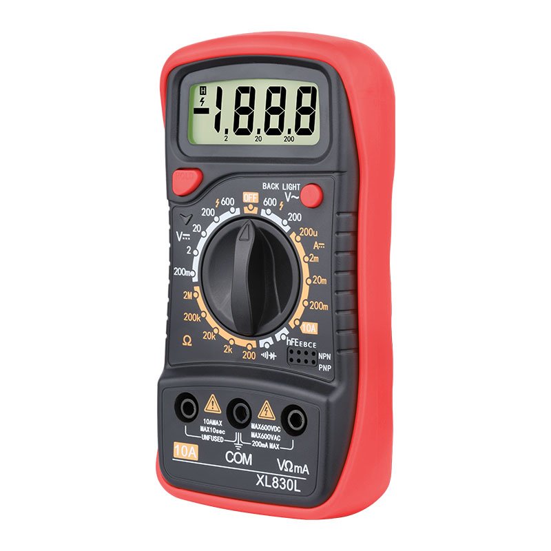 Bside Battery Tester Analyzer Smart Meter Voltimetro Digital Voltage Tester Electric Multimeter Digital Multimeters