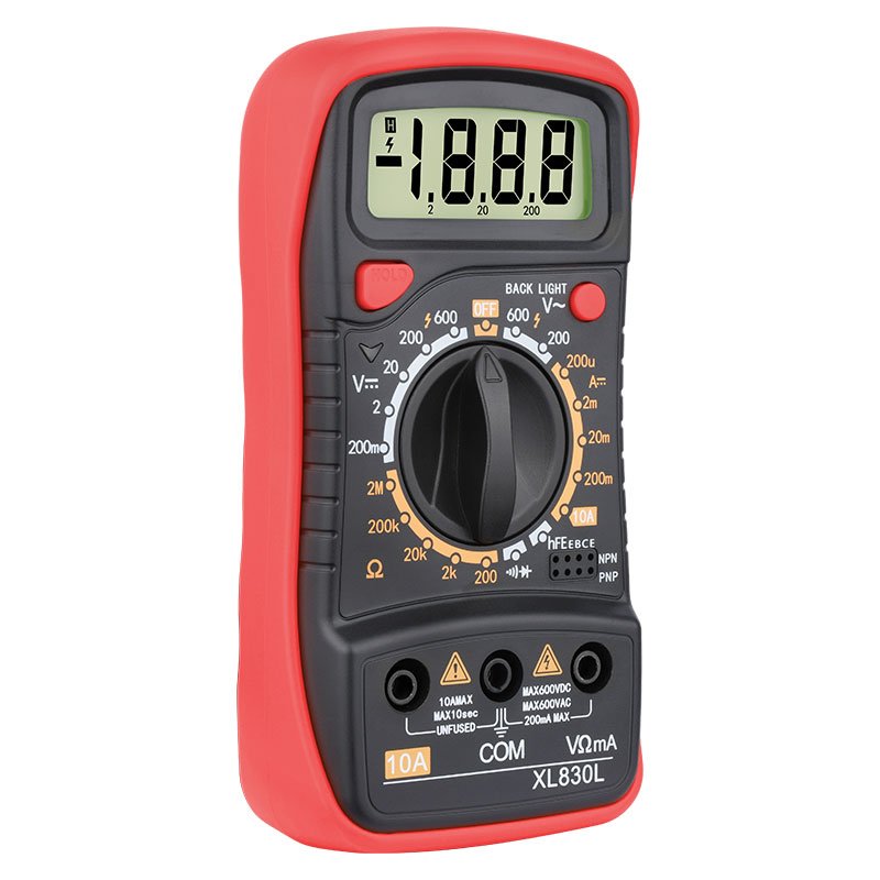 Bside Battery Tester Analyzer Smart Meter Voltimetro Digital Voltage Tester Electric Multimeter Digital Multimeters