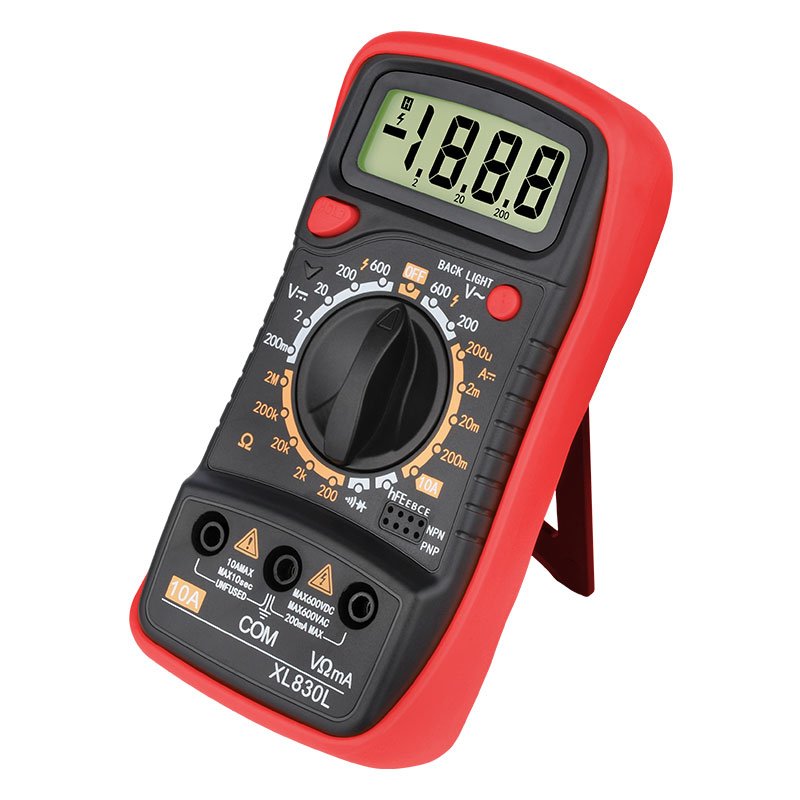 Bside Battery Tester Analyzer Smart Meter Voltimetro Digital Voltage Tester Electric Multimeter Digital Multimeters