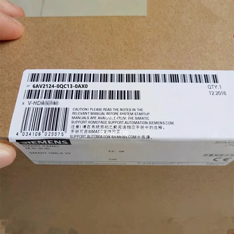 100% New Control Module Logic Controller PLC 6av2124-0qc13-0ax0