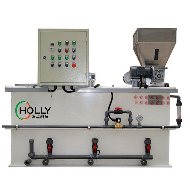 Sewage Automatic Polymer Powder Dosing Equipment Pam Pac Dosing System Flocculant Preparation Feed System Unit