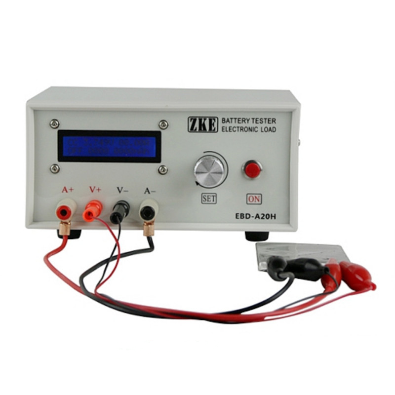 Original Zketech EBD-A20H 30V 20A Power Supply Charging Tester Equipment Discharge Electronic Load Battery Capacity tester