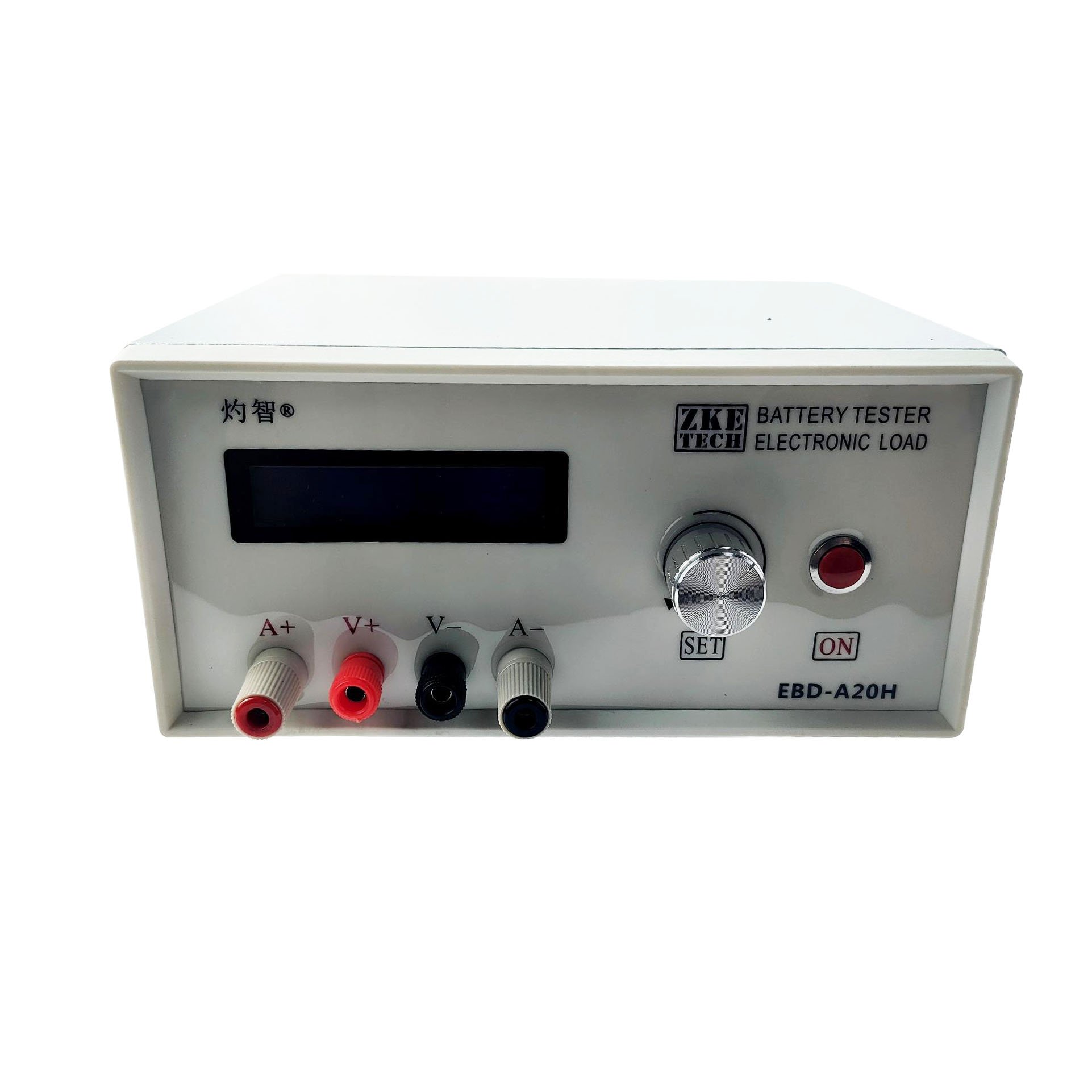 Original Zketech EBD-A20H 30V 20A Power Supply Charging Tester Equipment Discharge Electronic Load Battery Capacity tester