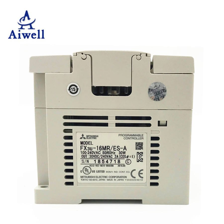 Original New Mitsubishi FX3U PLC FX3U-16MR/ES-A