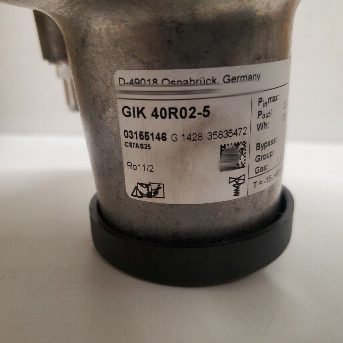 New in Box KROM S-CHROEDER Pressure Regulator Model 03155146 GIK 40R02-5 for PLC PAC & Dedicated Controllers