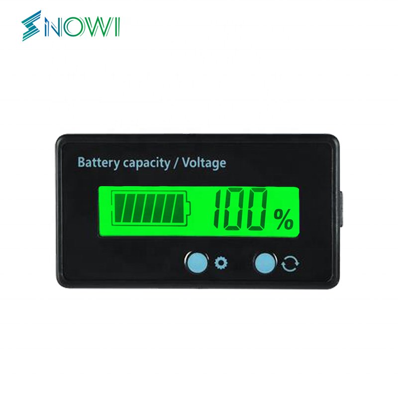 GY-6S 12V/24V LCD Lead-Acid Lithium Battery Voltmeter Voltage Tester battery Voltage meter Battery Capacity Indicator voltmeter